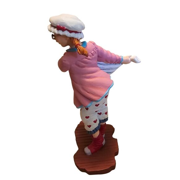 Department 56 Figurine – “The Pillow Fight” Pamela – 1993 Retired – 5¾" - Picture 2 of 4